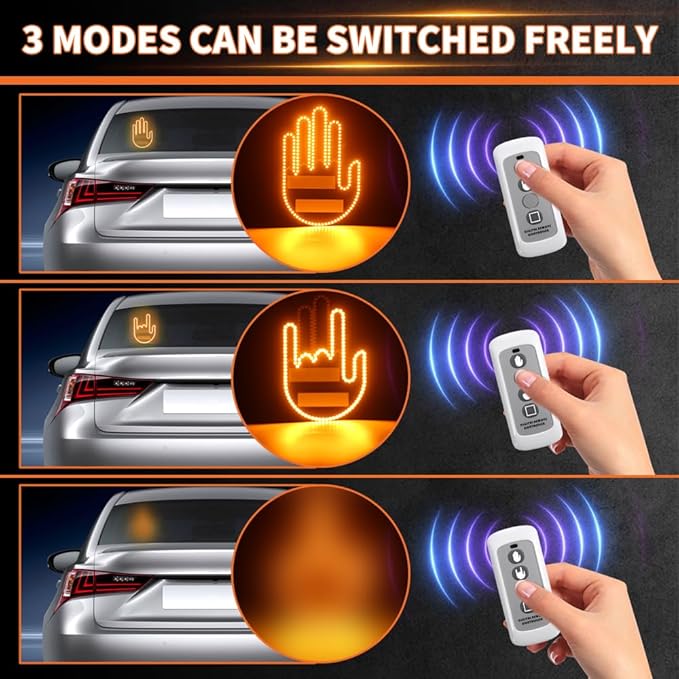 Señal de mano LED control remoto