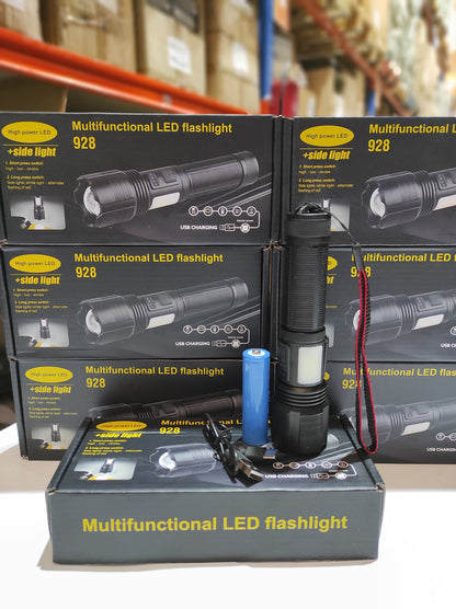 Linterna alta potencia impermeable con zoom - additional image 5