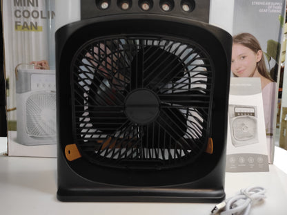 Ventilador humidificador de nebulización negro - additional image 14